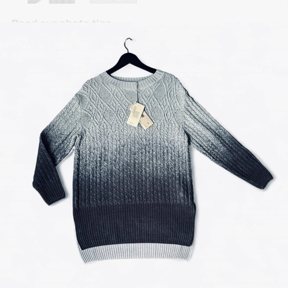 "Murmuration" Long Pullover